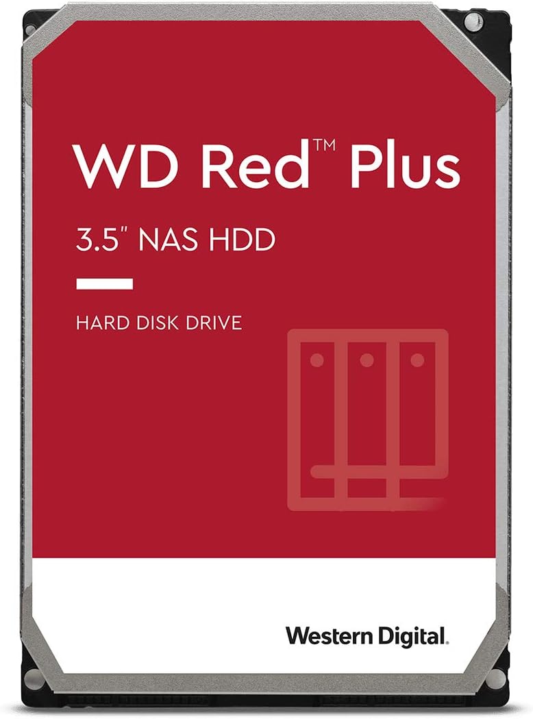 12TB NAS Internal Hard Drive HDD - 7200 RPM, SATA 6 GB/s, CMR, 512 MB Cache, 3.5 K43128