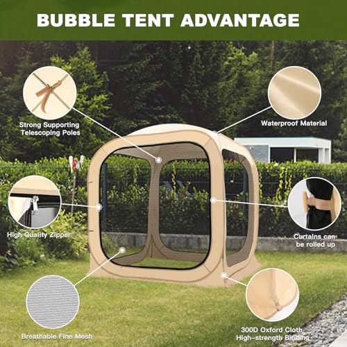 Screen House Tent Instant Pop-Up Tent Shelter Q452